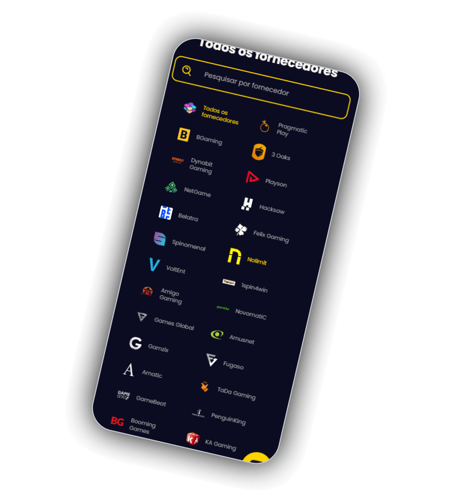 Fornecedores de jogos do SlotsGem Casino